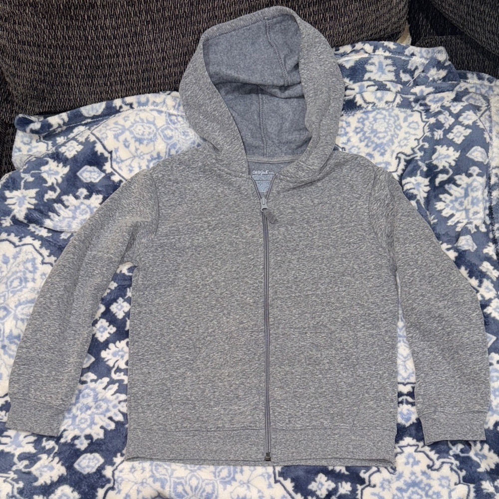Brand New never worn Cat & Jack Charcoal Kids Zip-Up Hoodie. Super warm, Unisex